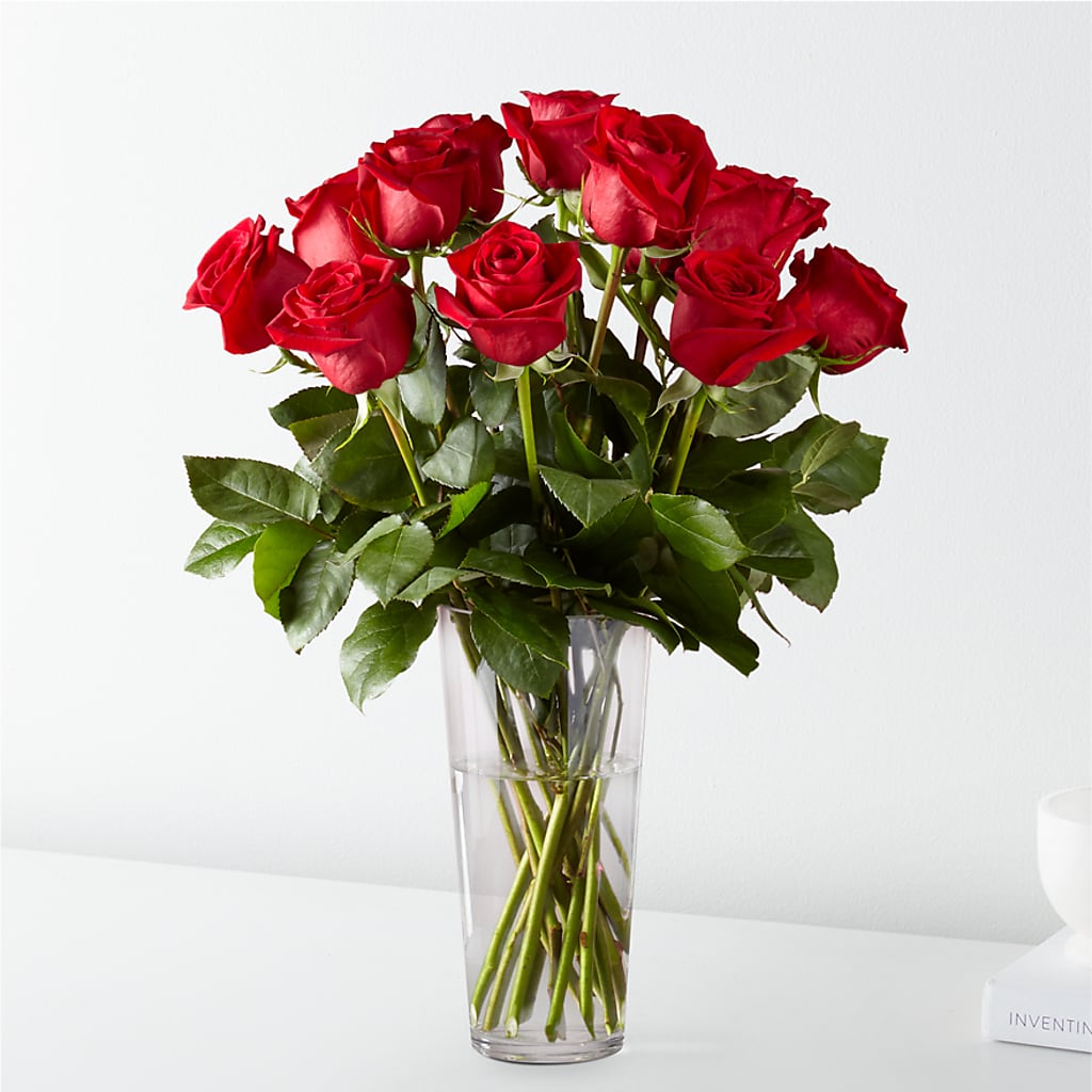 Long Stem Red Rose Bouquet – LOU GENTILE'S FLOWERS BASKET, Fresno CA