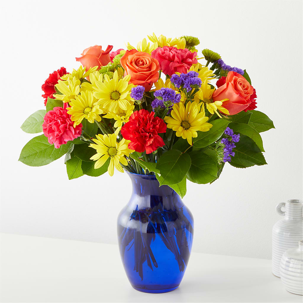 Brighter Days Bouquet – LOU GENTILE'S FLOWERS BASKET, Fresno CA