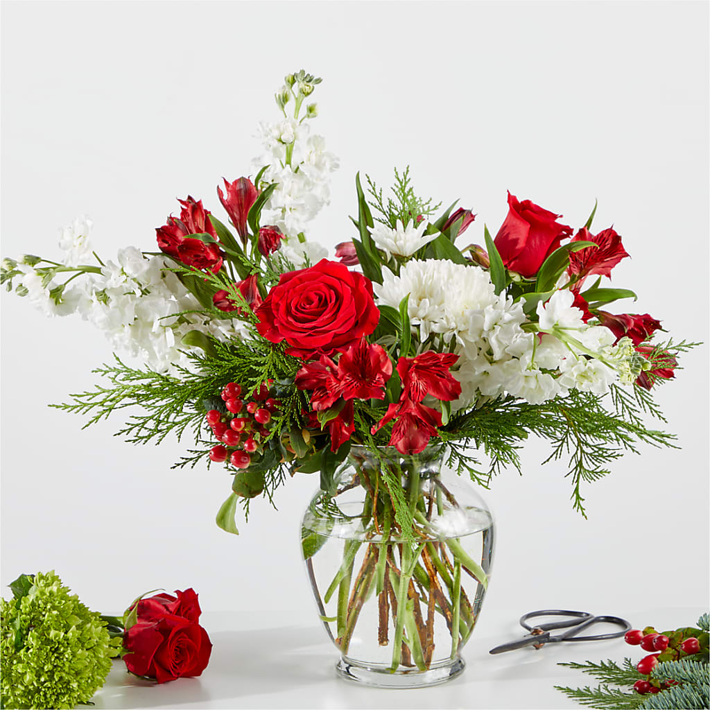Merry Moment Bouquet – A Florist Original – LOU GENTILE'S FLOWERS BASKET, Fresno CA