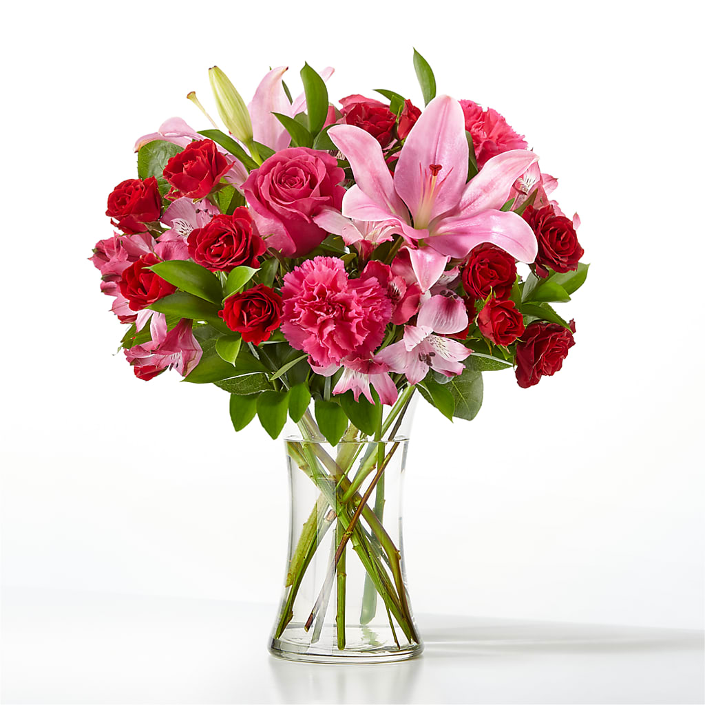 In Love Bouquet – LOU GENTILE'S FLOWERS BASKET, Fresno CA