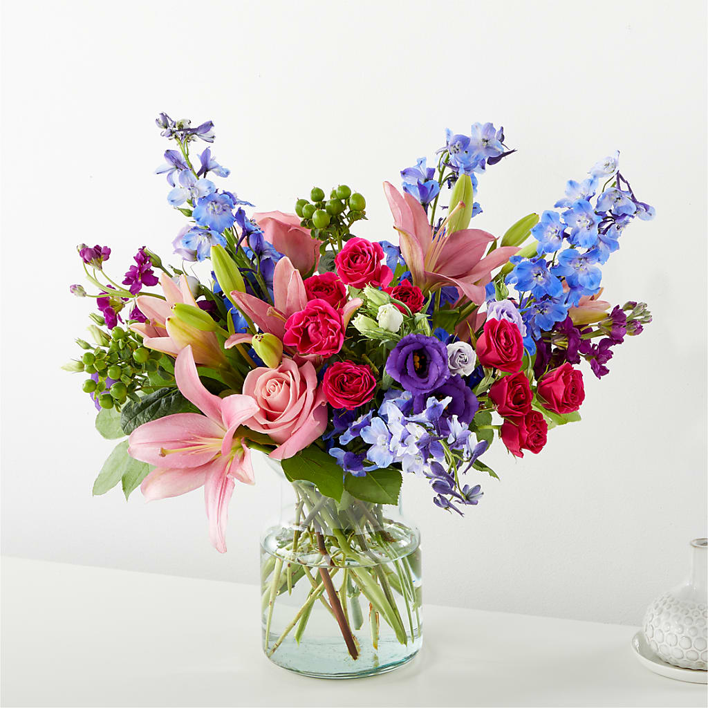 Breezy Meadows Bouquet – LOU GENTILE'S FLOWERS BASKET, Fresno CA