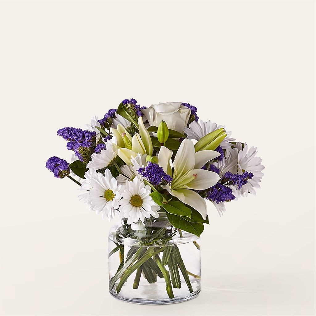 Beyond Blue Bouquet – LOU GENTILE'S FLOWERS BASKET, Fresno CA