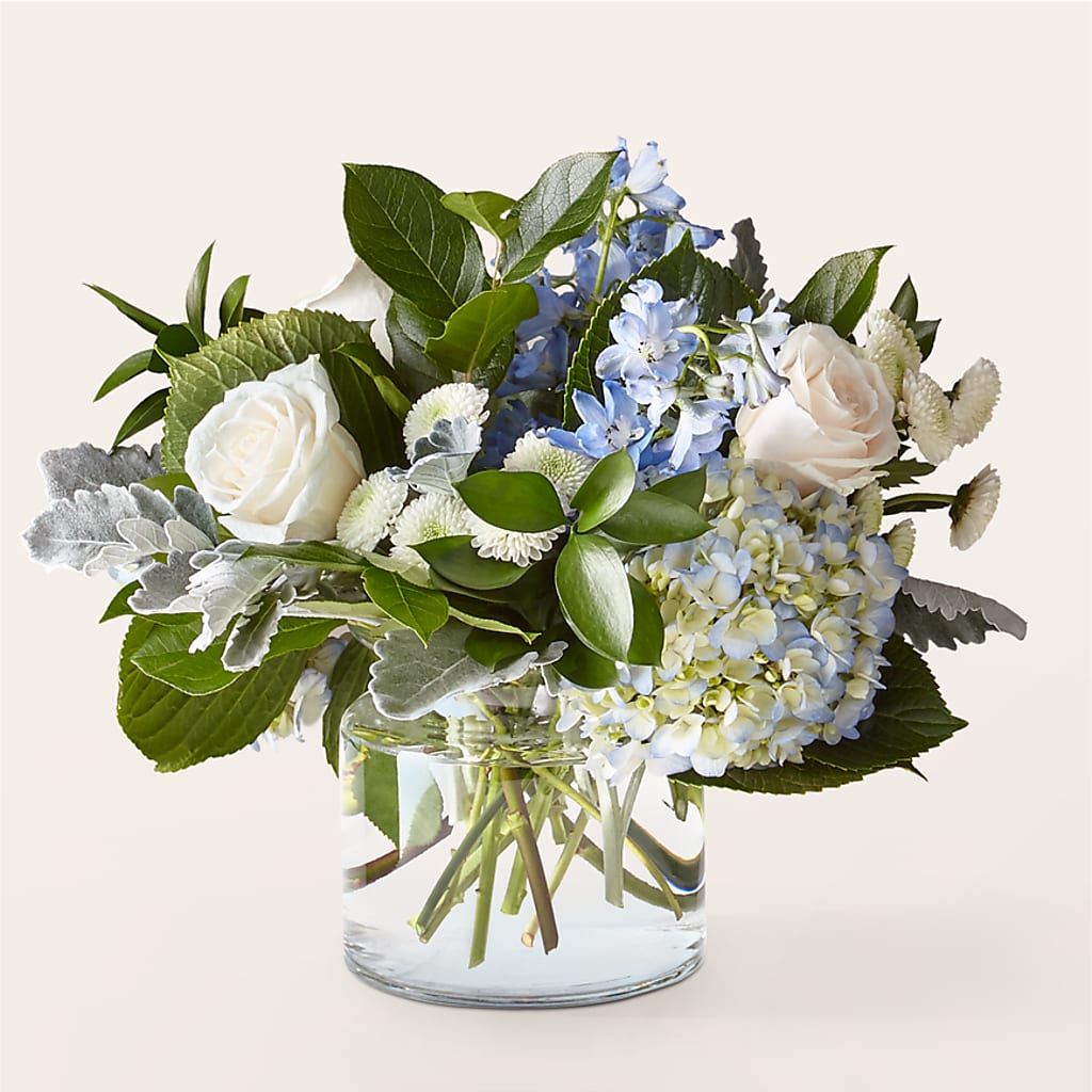 Clear Skies Bouquet – LOU GENTILE'S FLOWERS BASKET, Fresno CA