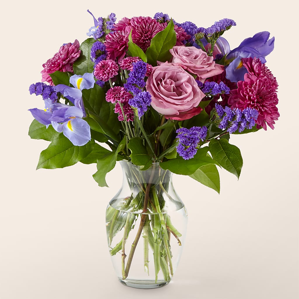 Ultraviolet Bouquet – LOU GENTILE'S FLOWERS BASKET, Fresno CA