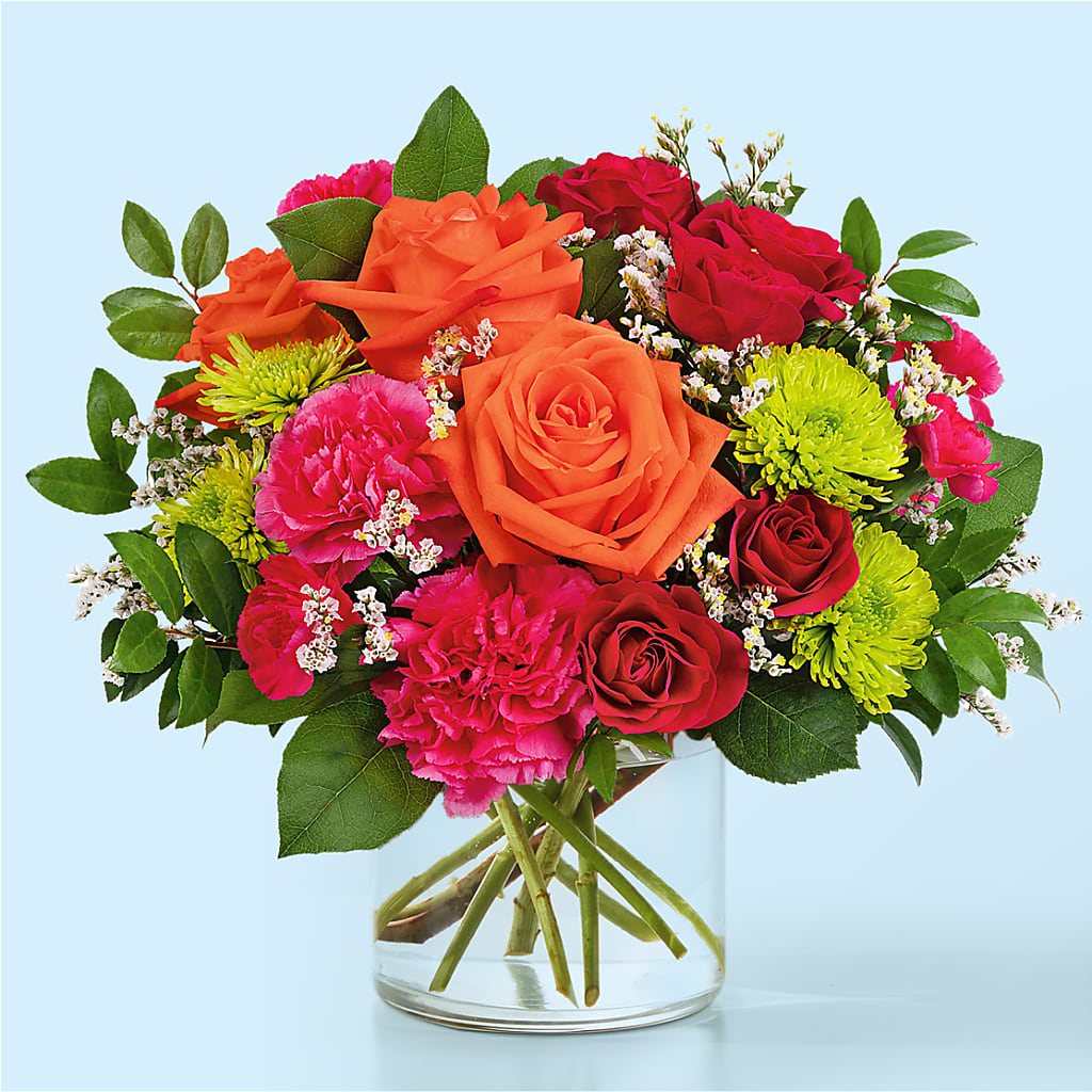 Colorful Carnival Bouquet – LOU GENTILE'S FLOWERS BASKET, Fresno CA