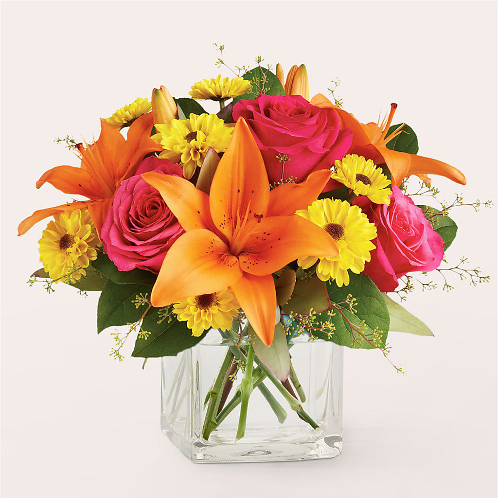 Neon Lights Bouquet – LOU GENTILE'S FLOWERS BASKET, Fresno CA