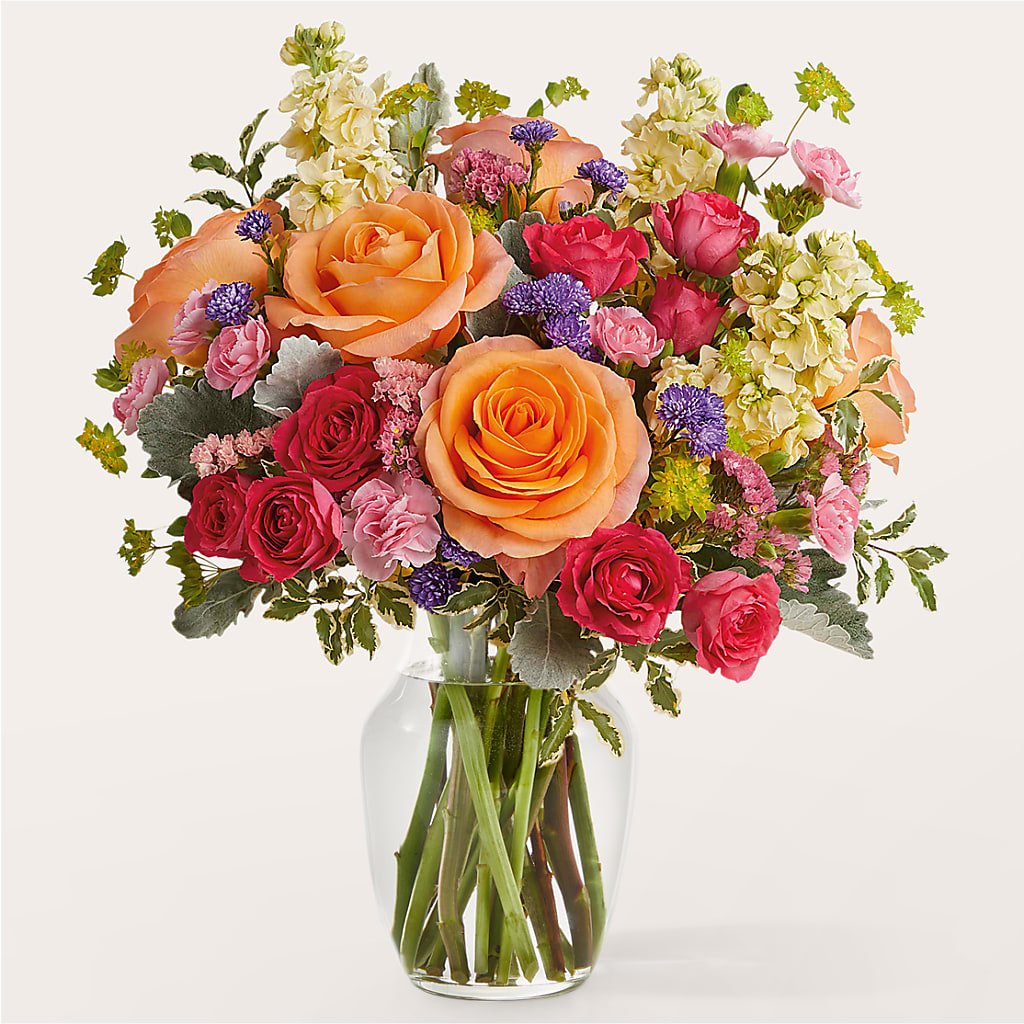 Tangerine Tango Bouquet – LOU GENTILE'S FLOWERS BASKET, Fresno CA