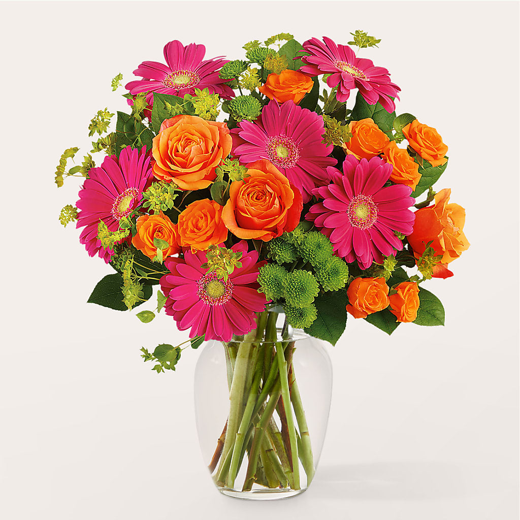 Zest for Life Bouquet – LOU GENTILE'S FLOWERS BASKET, Fresno CA