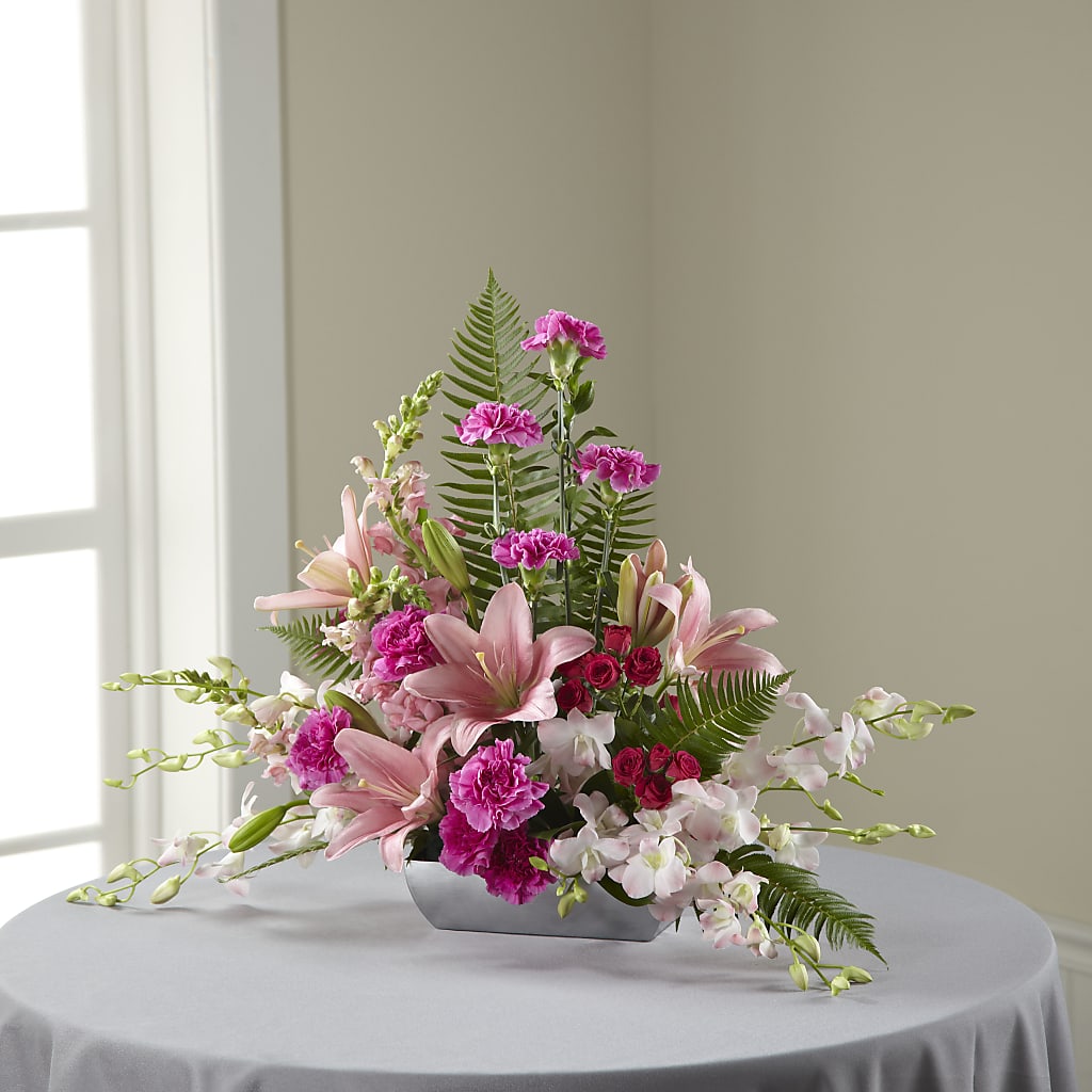 Uplifting Moments Arrangement – LOU GENTILE'S FLOWERS BASKET, Fresno CA