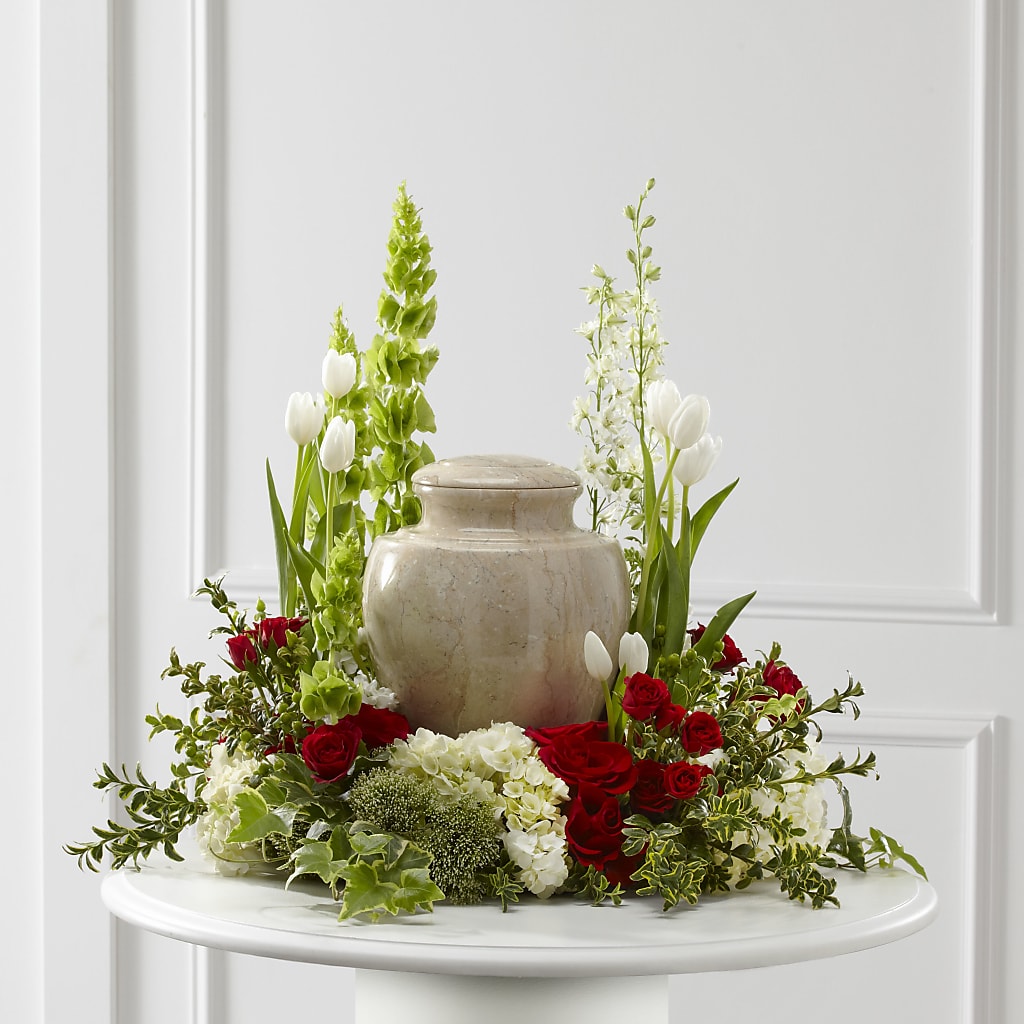Tears of Comfort Arrangement – LOU GENTILE'S FLOWERS BASKET, Fresno CA