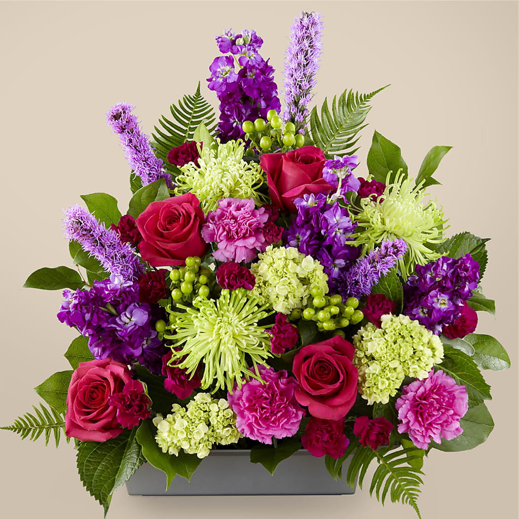 Warm Embrace Arrangement – LOU GENTILE'S FLOWERS BASKET, Fresno CA