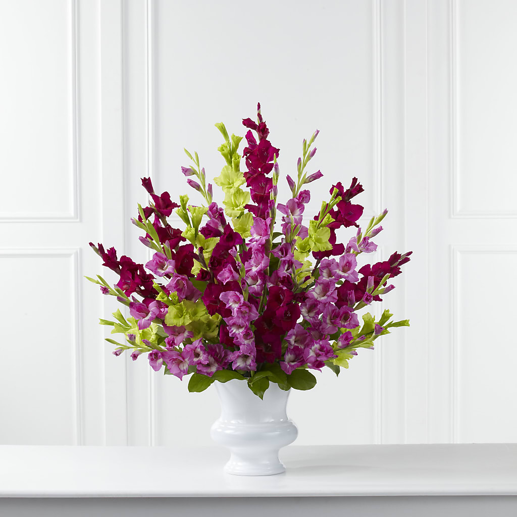 Solemn Offering Arrangement – LOU GENTILE'S FLOWERS BASKET, Fresno CA