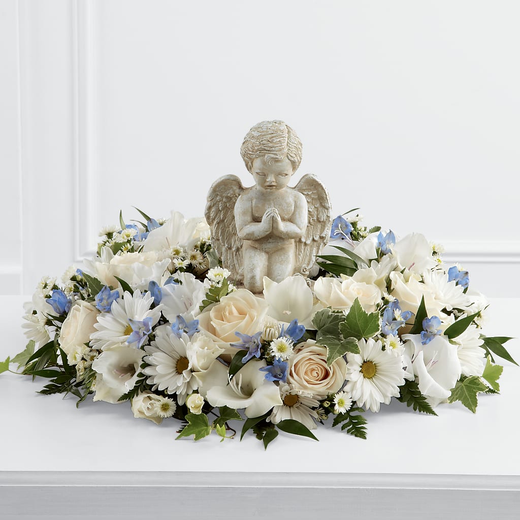 Little Angel Ring of Flowers – LOU GENTILE'S FLOWERS BASKET, Fresno CA