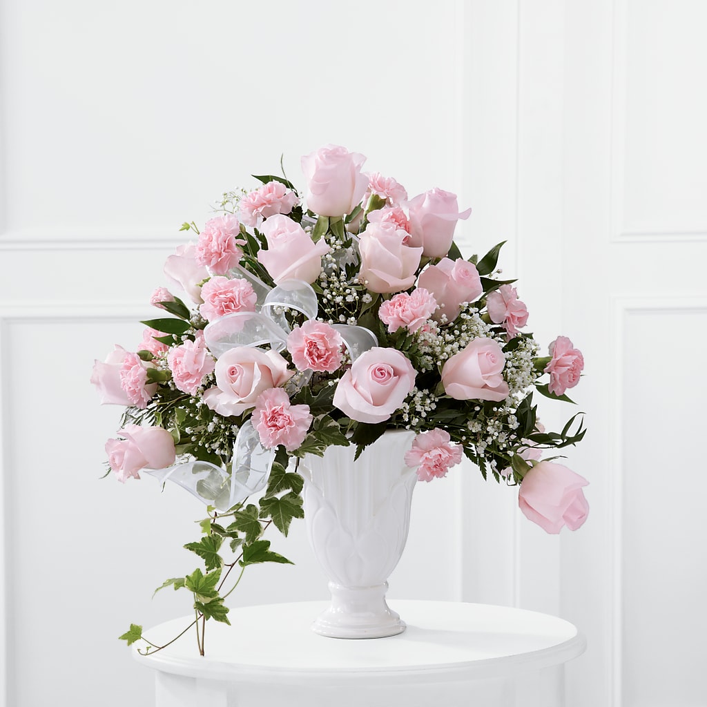 Deepest Sympathy Arrangement – LOU GENTILE'S FLOWERS BASKET, Fresno CA