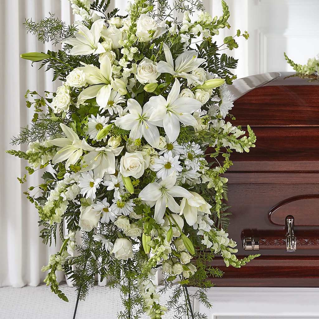 Loving Thoughts Standing Spray – LOU GENTILE'S FLOWERS BASKET, Fresno CA
