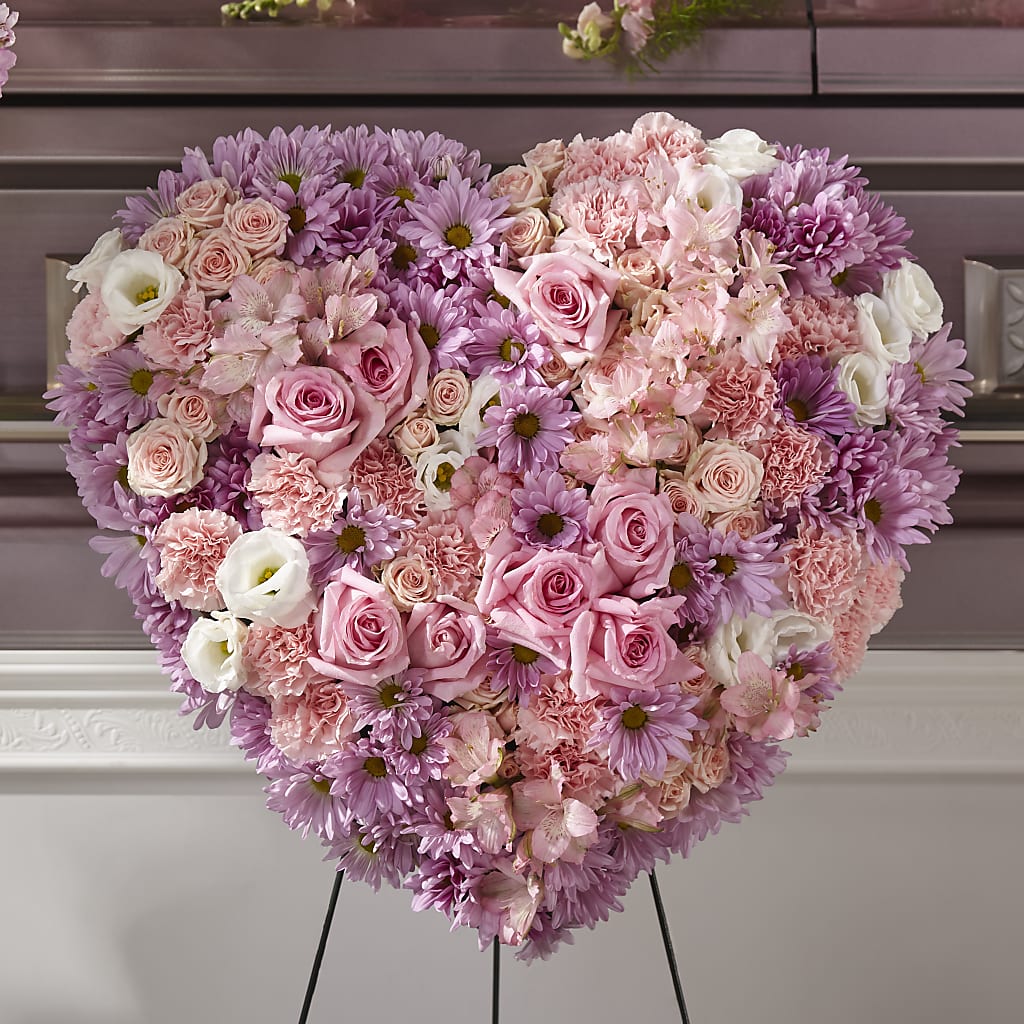 Heaven's Light Heart – LOU GENTILE'S FLOWERS BASKET, Fresno CA