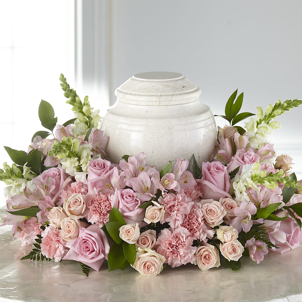 Blooms of Hope Cremation Adornment – LOU GENTILE'S FLOWERS BASKET, Fresno CA