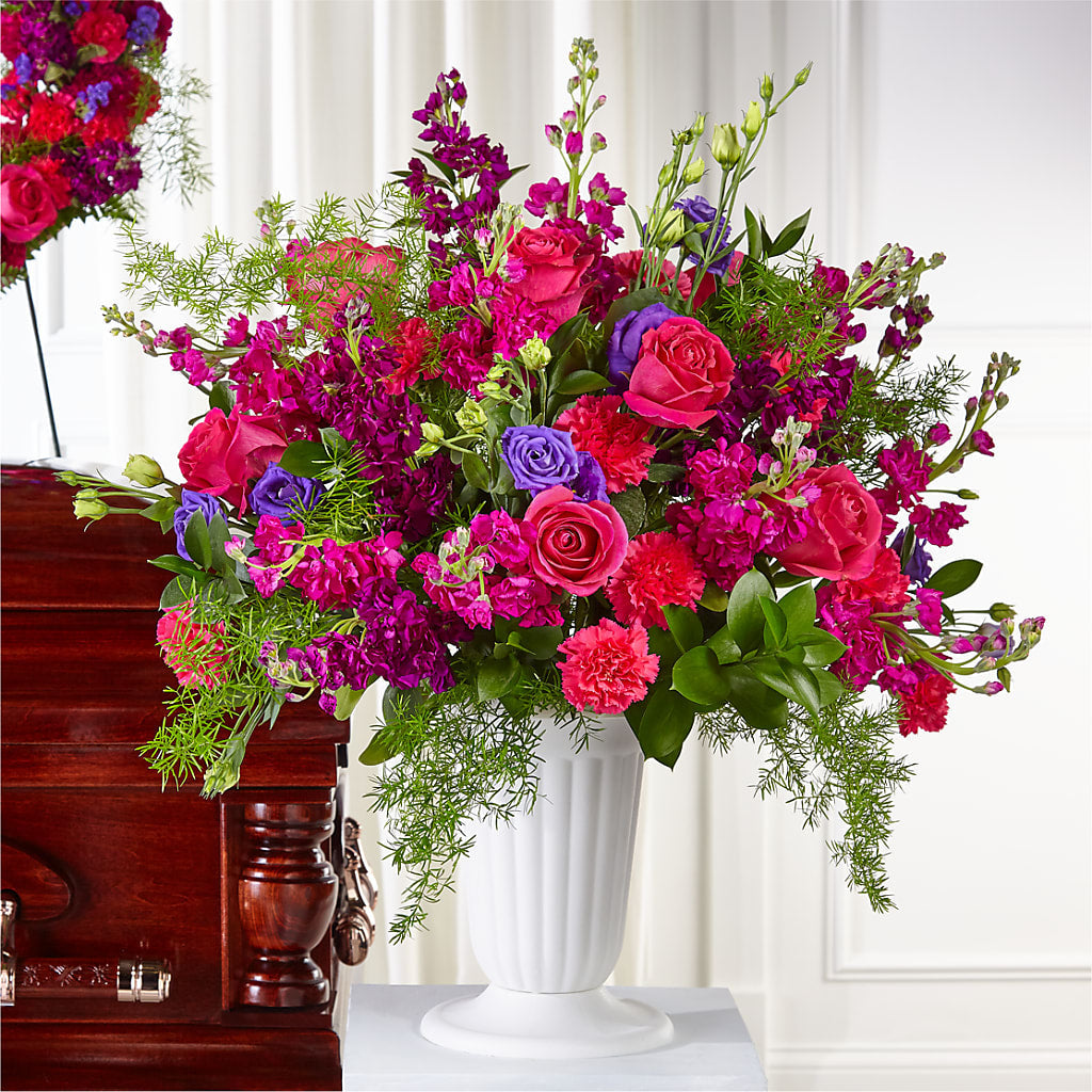 Eternal Day Arrangement – LOU GENTILE'S FLOWERS BASKET, Fresno CA