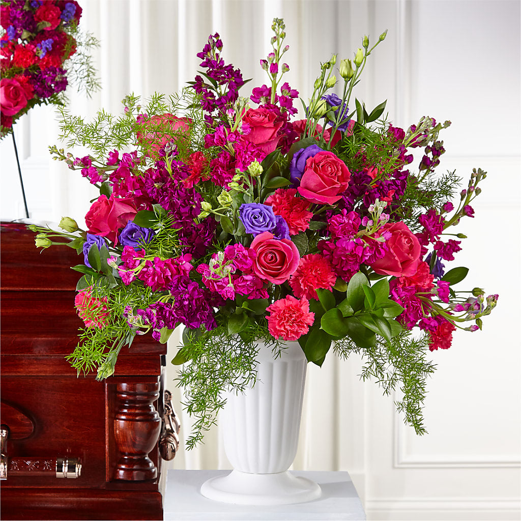 Eternal Day Arrangement – LOU GENTILE'S FLOWERS BASKET, Fresno CA