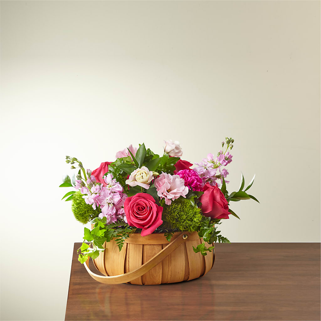 Radiance in Bloom Basket – LOU GENTILE'S FLOWERS BASKET, Fresno CA