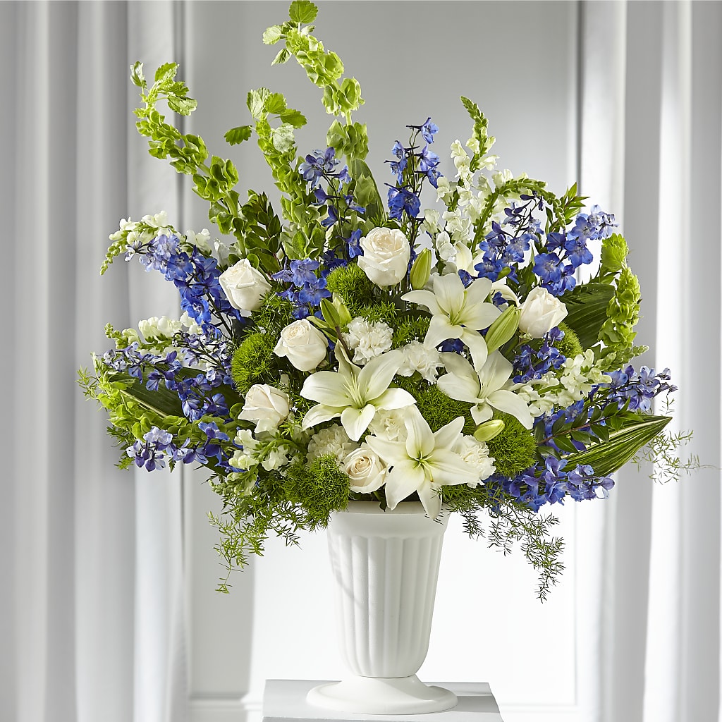 Heartfelt Hope Arrangement – LOU GENTILE'S FLOWERS BASKET, Fresno CA