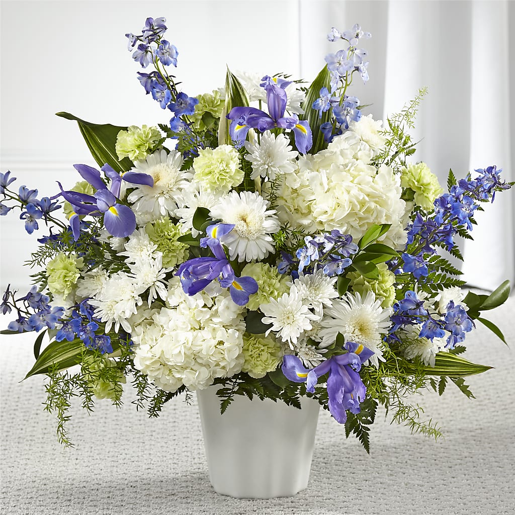 Soft Serenity Floor Basket – LOU GENTILE'S FLOWERS BASKET, Fresno CA
