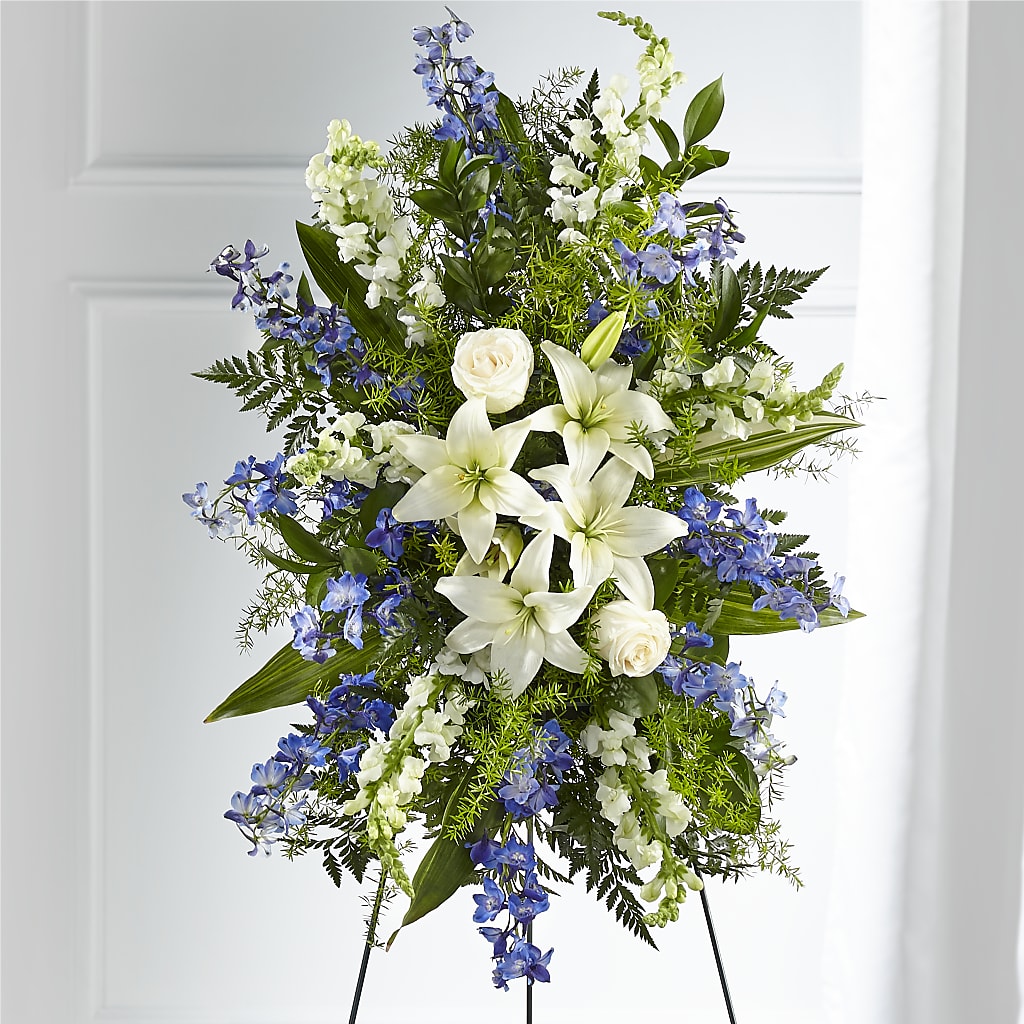 Faithful Friend Standing Spray – LOU GENTILE'S FLOWERS BASKET, Fresno CA