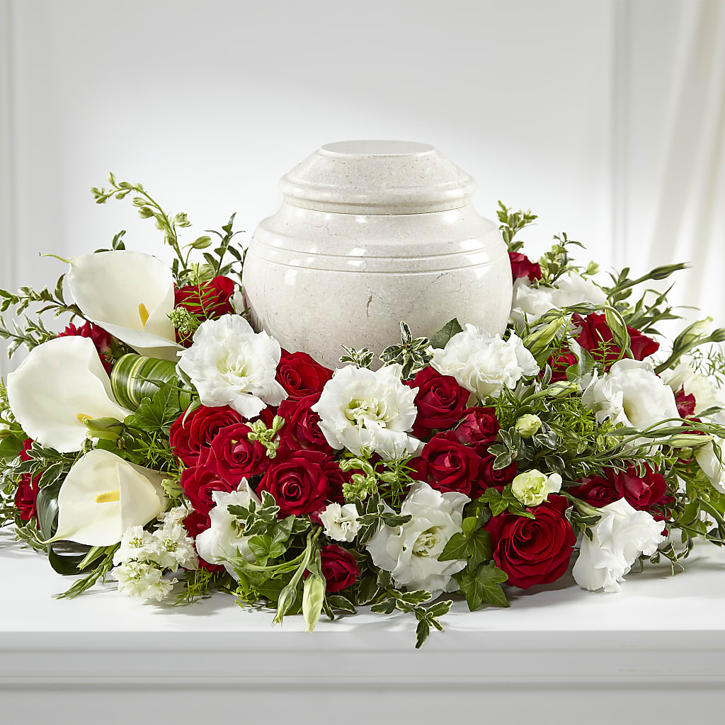 In My Memories Cremation Adornment – LOU GENTILE'S FLOWERS BASKET, Fresno CA