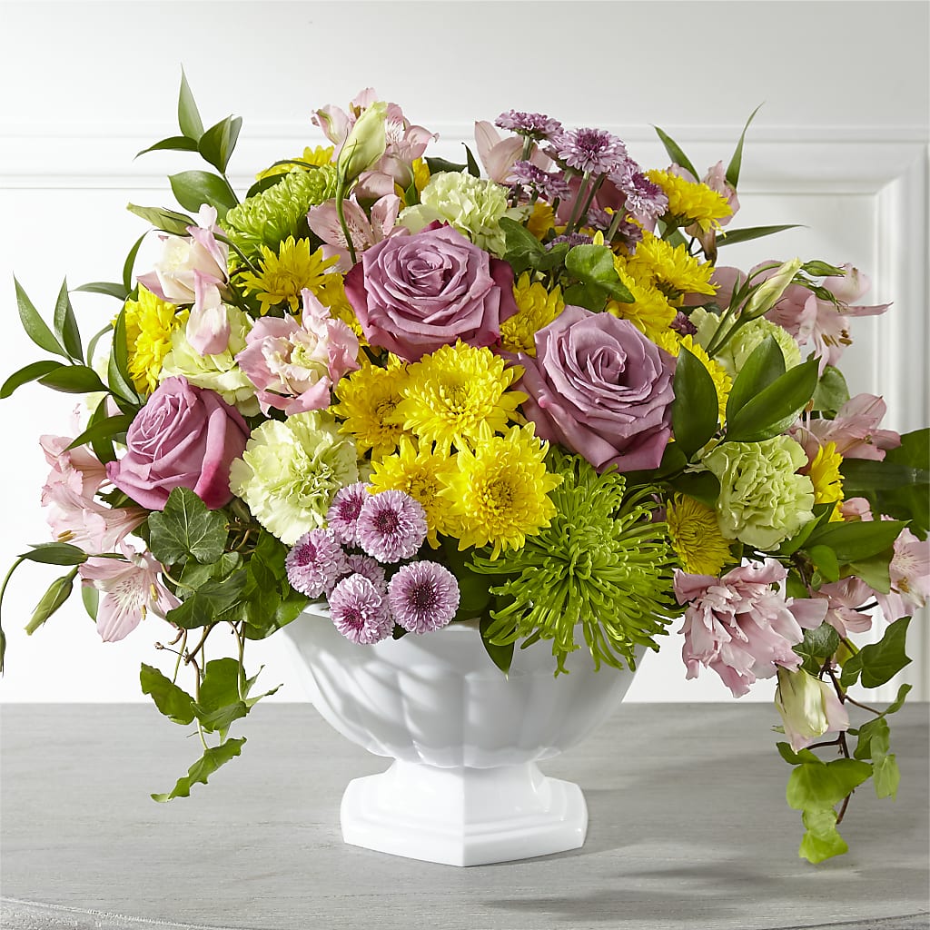 Healing Thoughts Arrangement – LOU GENTILE'S FLOWERS BASKET, Fresno CA