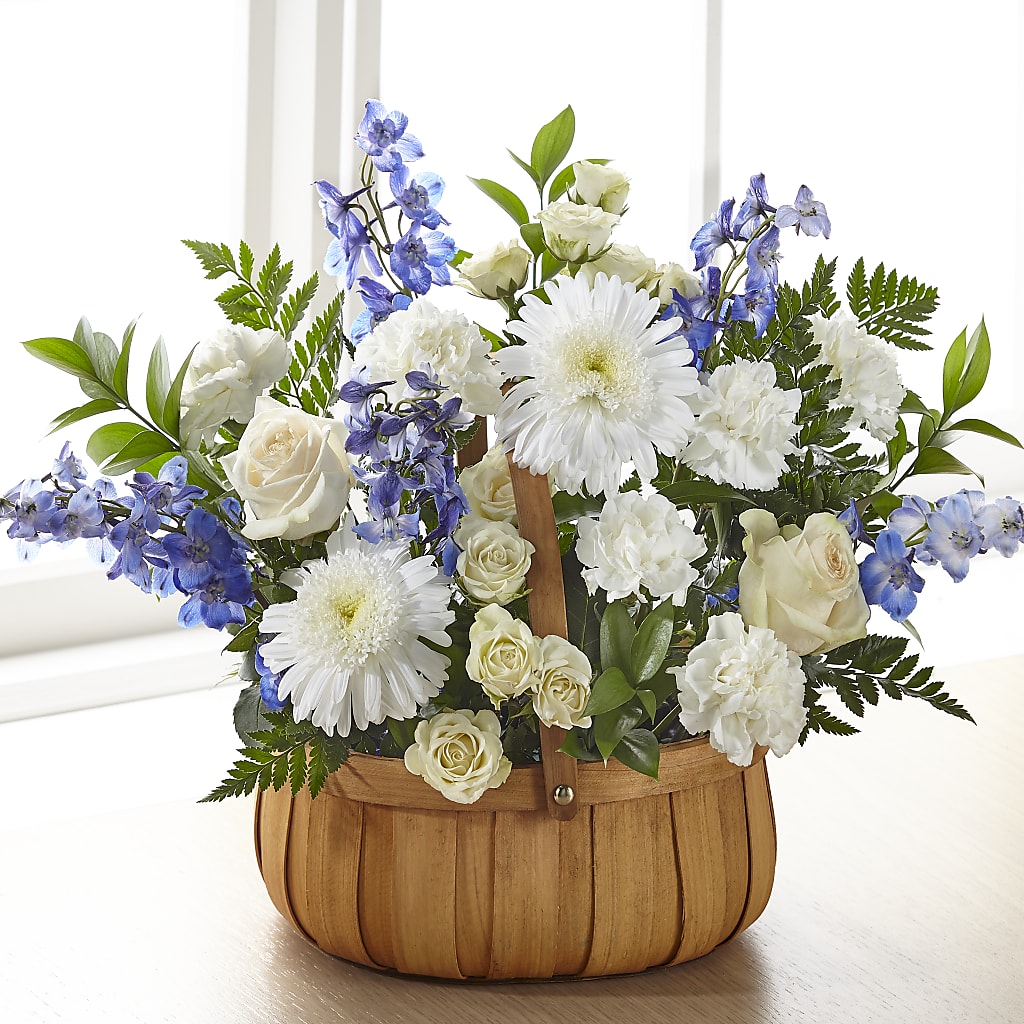 Harmony & Grace Basket – LOU GENTILE'S FLOWERS BASKET, Fresno CA