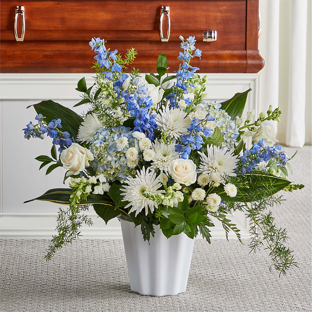 Everlasting Memories Floor Basket – LOU GENTILE'S FLOWERS BASKET, Fresno CA