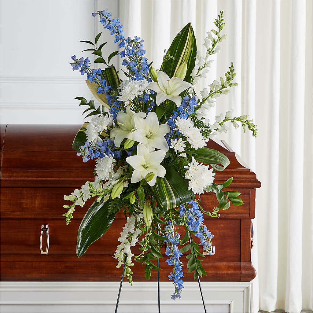 Eternal Impressions Standing Spray – LOU GENTILE'S FLOWERS BASKET, Fresno CA