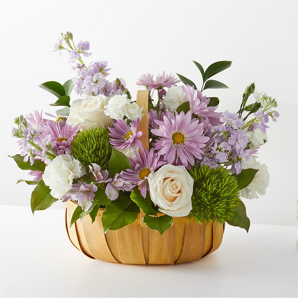 Peace & Love Basket – LOU GENTILE'S FLOWERS BASKET, Fresno CA