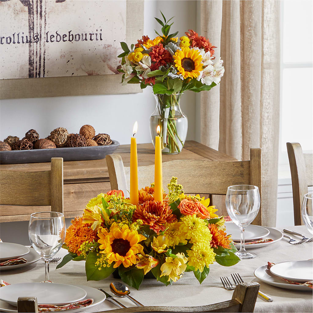 Golden Gathering Bundle – LOU GENTILE'S FLOWERS BASKET, Fresno CA