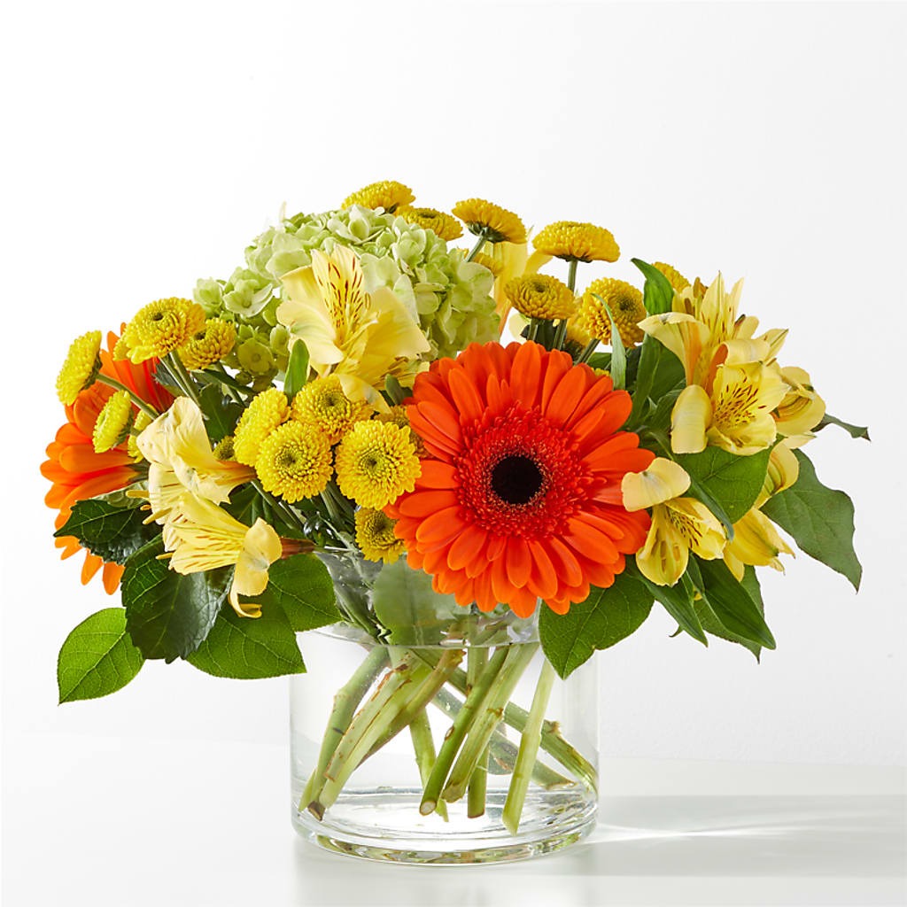 Autumn Sunshine Bouquet – LOU GENTILE'S FLOWERS BASKET, Fresno CA