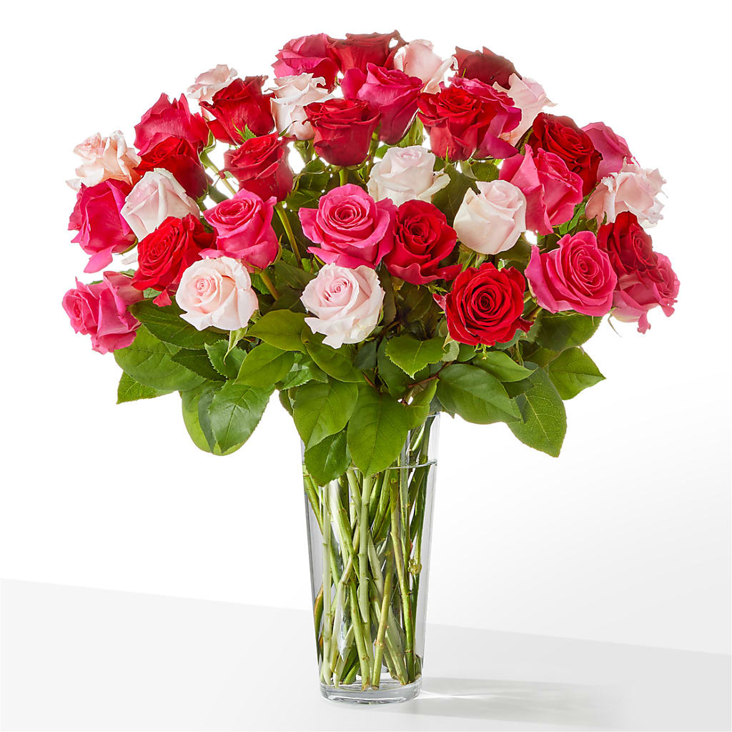 Charming Rose Bouquet – LOU GENTILE'S FLOWERS BASKET, Fresno CA
