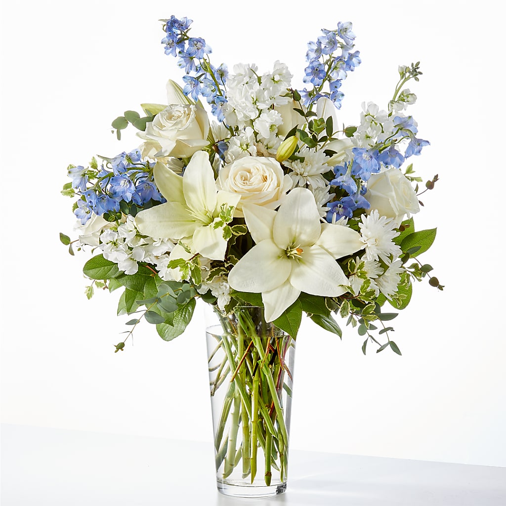 Peace of Mind Bouquet – LOU GENTILE'S FLOWERS BASKET, Fresno CA
