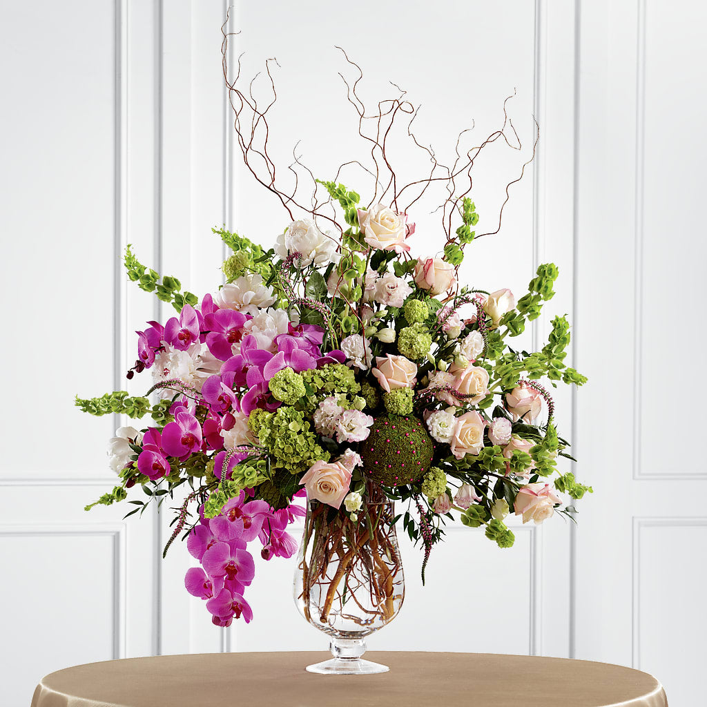 Soft Sophistication Arrangement – LOU GENTILE'S FLOWERS BASKET, Fresno CA