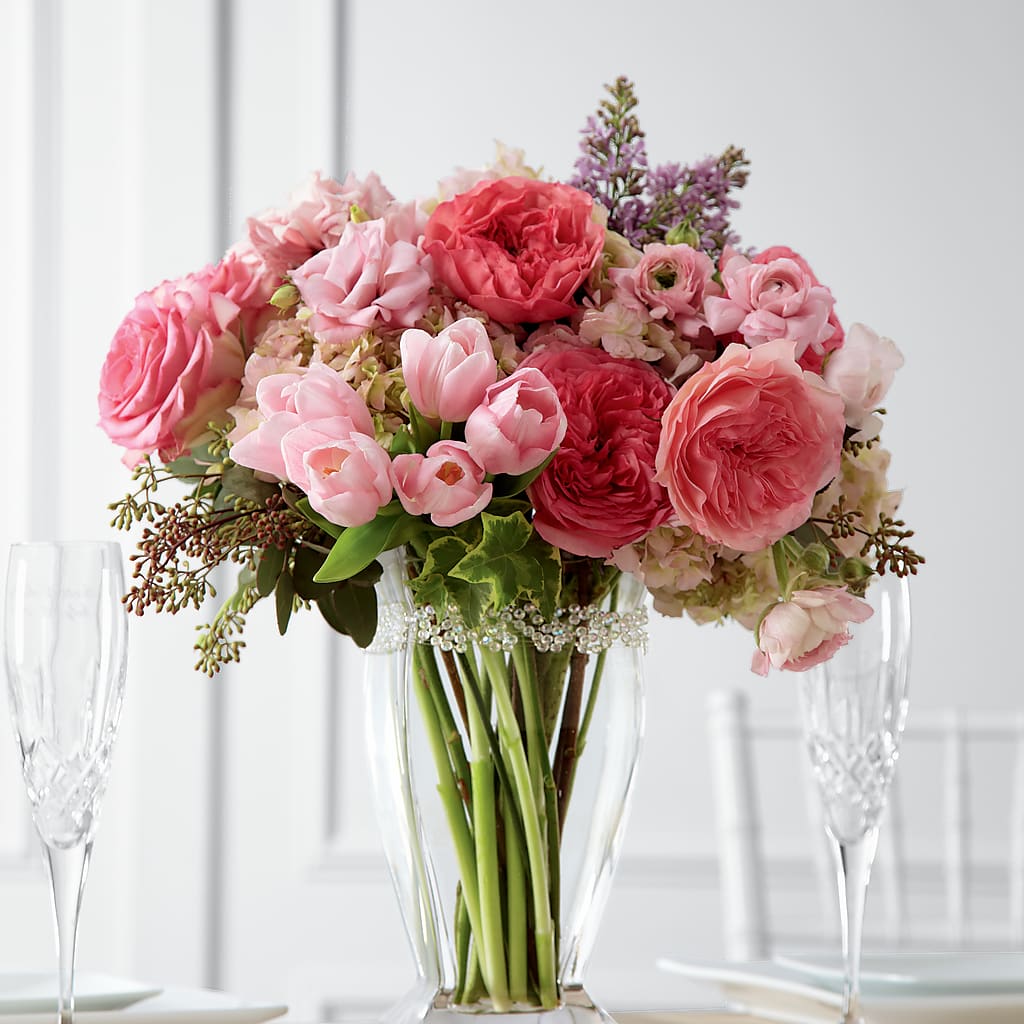 Abundant Array Arrangement – LOU GENTILE'S FLOWERS BASKET, Fresno CA
