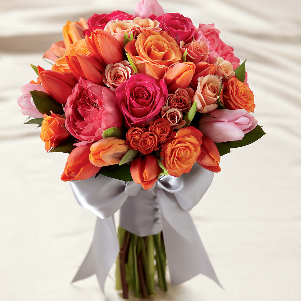 Sunset Dream Bouquet – LOU GENTILE'S FLOWERS BASKET, Fresno CA