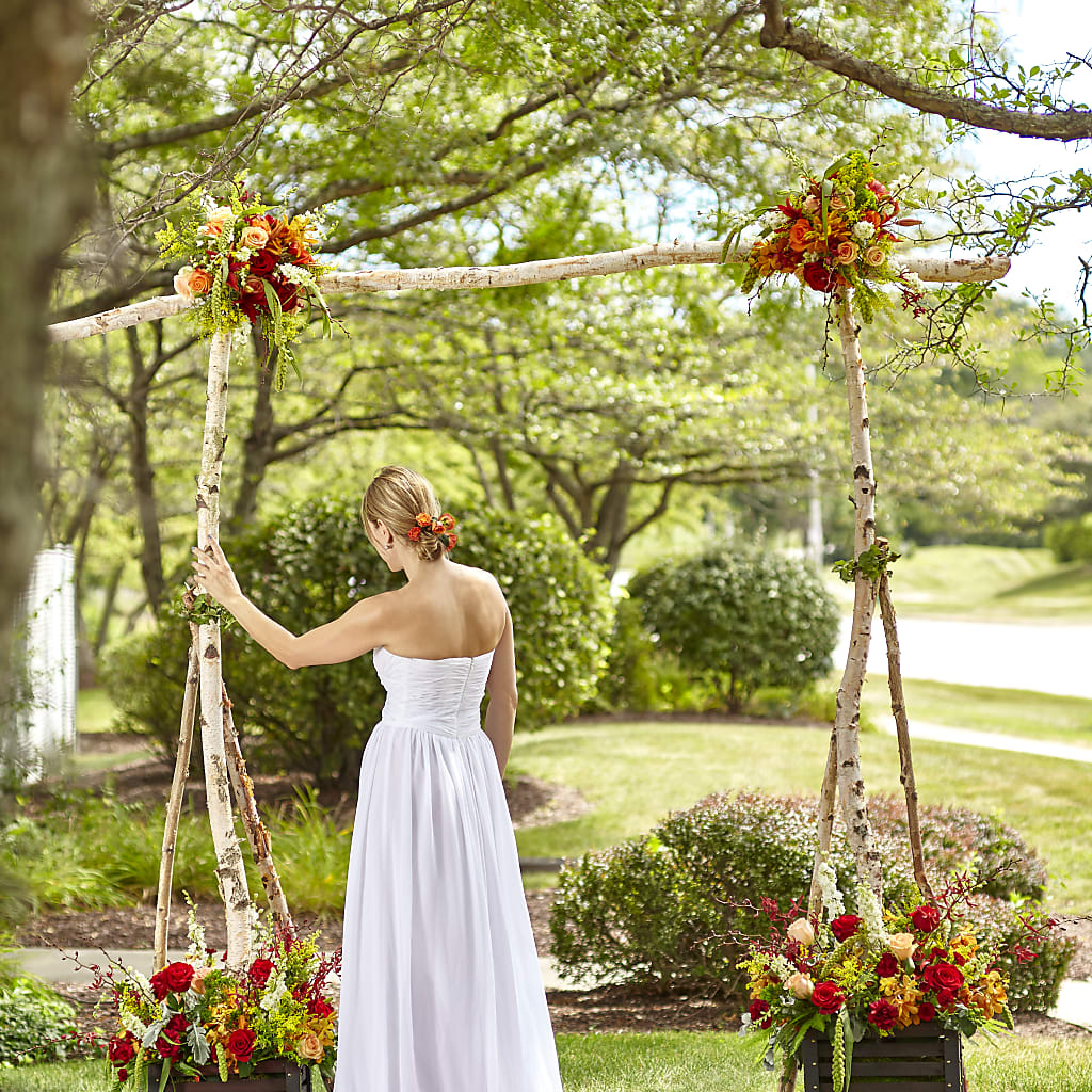 Arbor of Love Archway – LOU GENTILE'S FLOWERS BASKET, Fresno CA