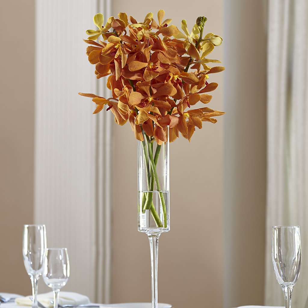 Orange Mokara Bouquet – LOU GENTILE'S FLOWERS BASKET, Fresno CA