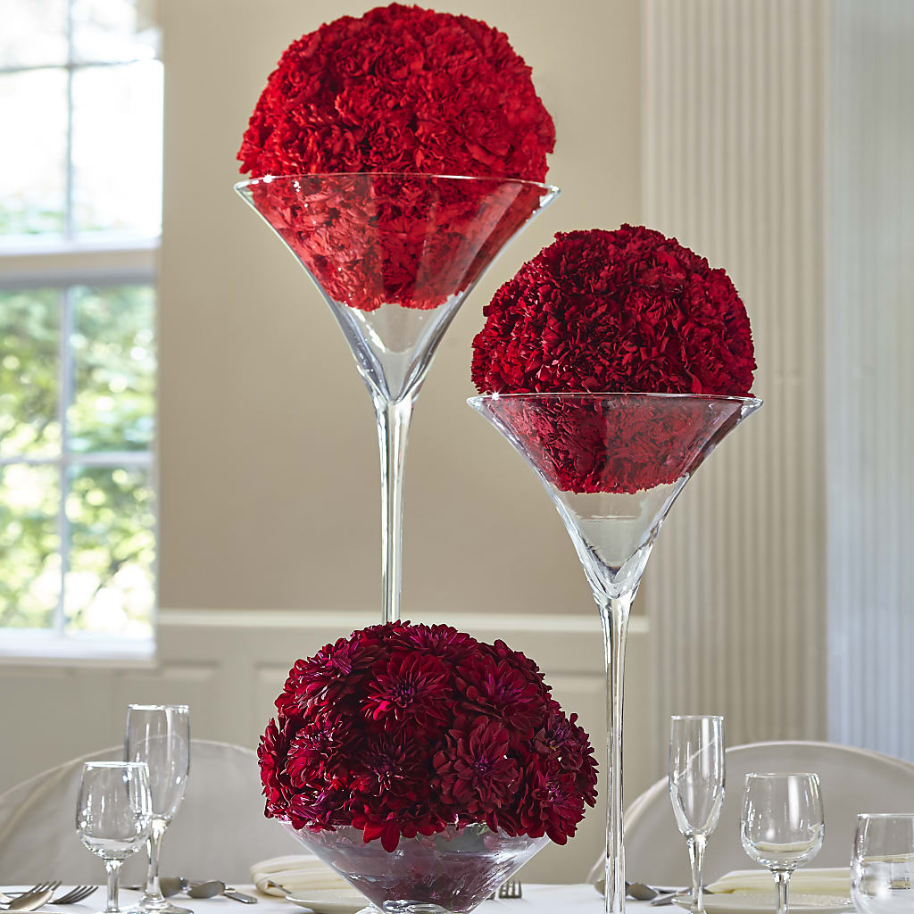 Our Special Vows Centerpiece – LOU GENTILE'S FLOWERS BASKET, Fresno CA