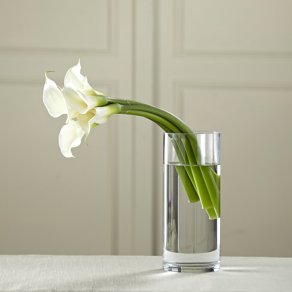 White Calla Bouquet – LOU GENTILE'S FLOWERS BASKET, Fresno CA