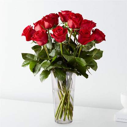 Long Stem Red Rose Bouquet – LOU GENTILE'S FLOWERS BASKET, Fresno CA
