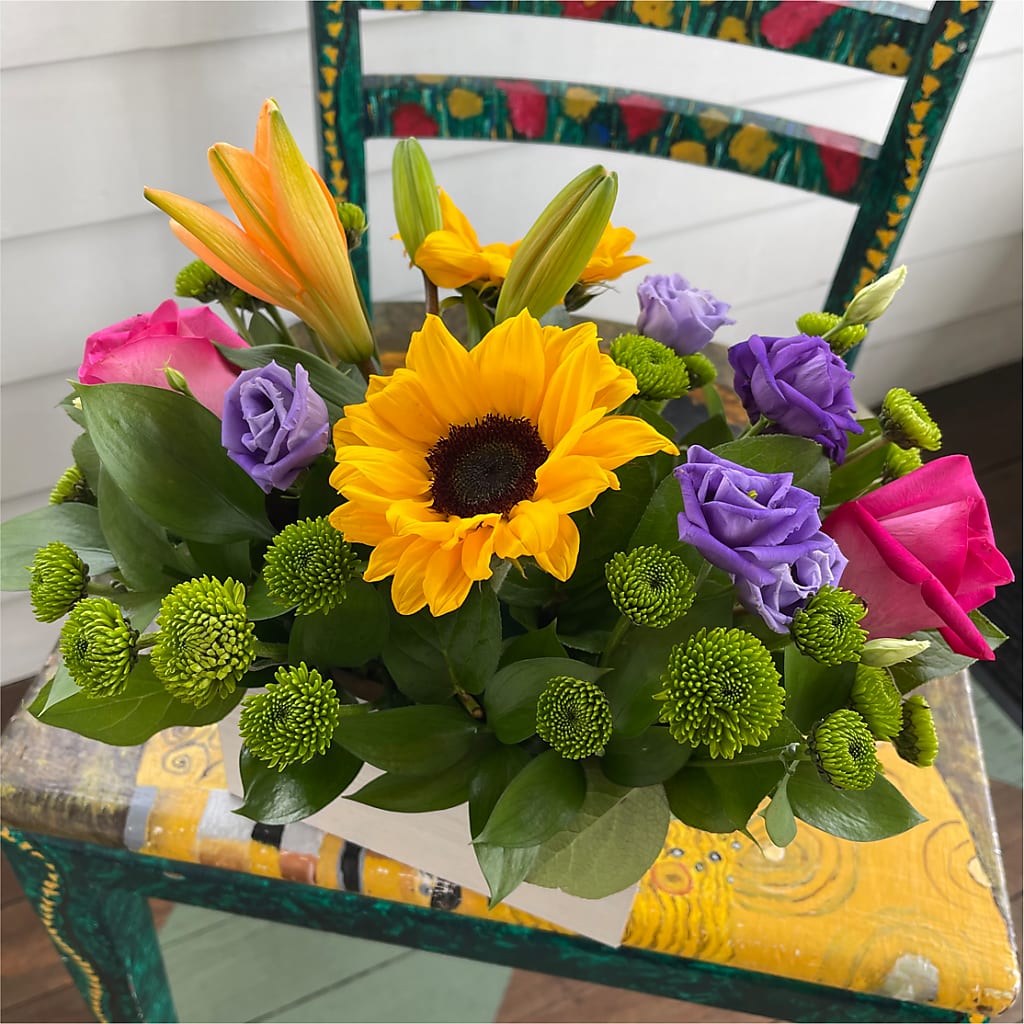 Best Day Box Bouquet – LOU GENTILE'S FLOWERS BASKET, Fresno CA