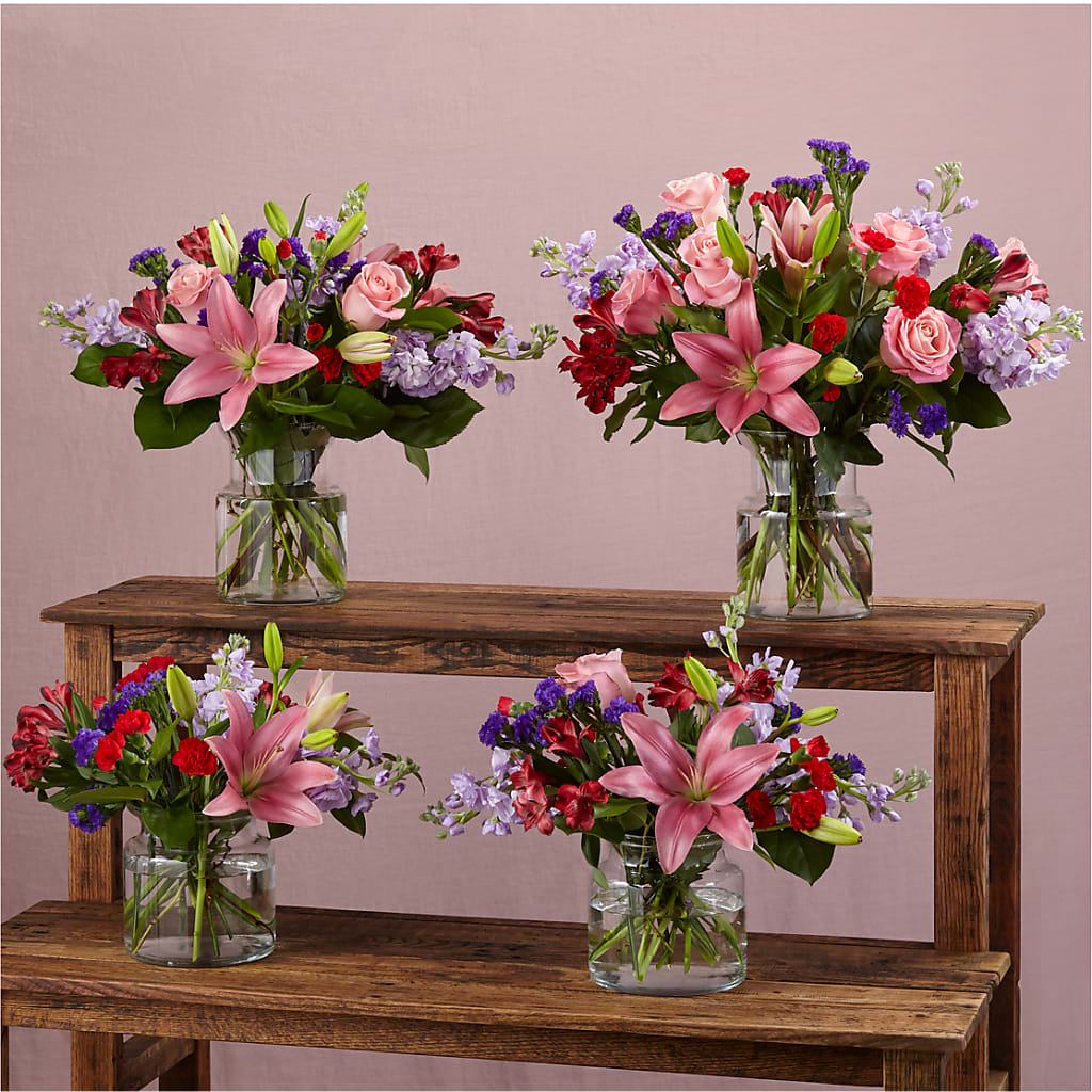 Romantique Bouquet – LOU GENTILE'S FLOWERS BASKET, Fresno CA