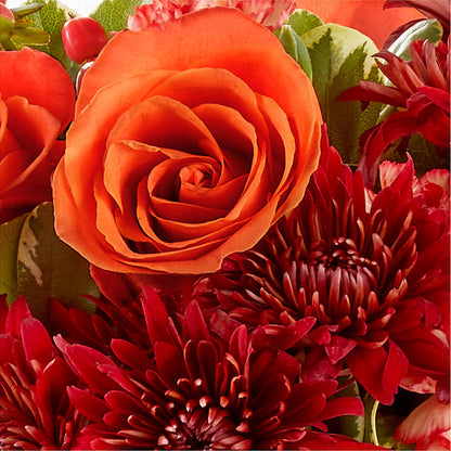 Autumn Air Pumpkin Bouquet – LOU GENTILE'S FLOWERS BASKET, Fresno CA