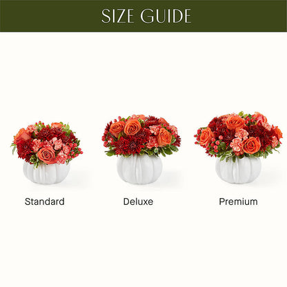 Autumn Air Pumpkin Bouquet – LOU GENTILE'S FLOWERS BASKET, Fresno CA