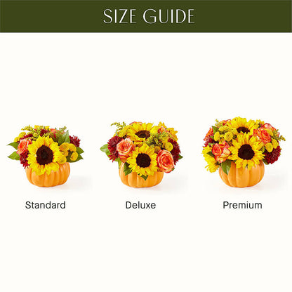 Golden Gourd Pumpkin Bouquet – LOU GENTILE'S FLOWERS BASKET, Fresno CA